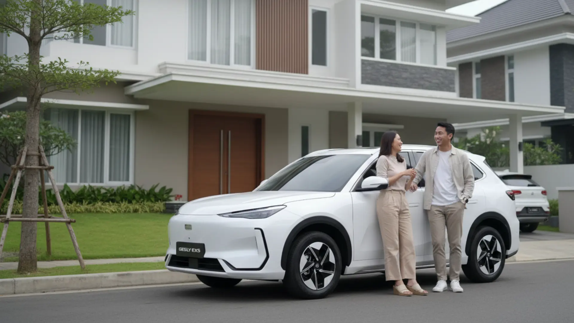Geely EX5 di Surabaya